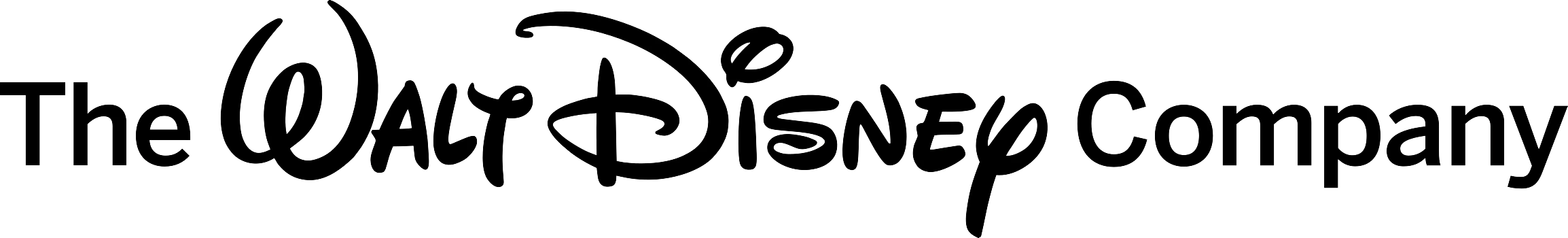 Disney Company Logo Negro