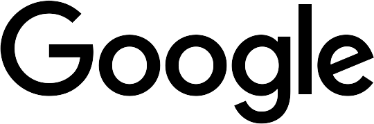 Google Logo Negro